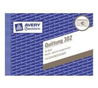 Avery zweckform formularbuch quittung mit mwst.-nachweis ----------------- fr den markt: d l a -----------------a6 quer, 5