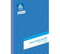Avery Zweckform Formularbuch "Zimmer-Rechnung", A5 Hoch