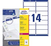 Avery Zweckform J7163-100 Paquet de 100 feuilles d'étiquettes à adresses pour enveloppes 99,1 x 33,9 mm (Import Allemagne)
