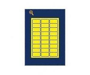 Avery Zweckform l 6004-20 20 Feuilles d'étiquettes fluos 63, 5, 6 x 29 mm