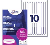 Avery Zweckform L4000-10 Bande à insérer (L x l x H) 265 x 18 x 265 mm bande adhésive 100 pc(s)