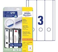 Avery Zweckform L4759-25 Paquet de 20 feuilles d'étiquettes à classeur 61 x 297 mm (Import Allemagne)