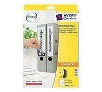 Avery L4760-10 étiquette auto-collante Rectangle aux angles arrondis Permanent Blanc 70 pièce(s)