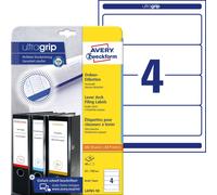 Avery Zweckform L4761-10 File Labels 192x61 mm White 10 Sheets for Inkjet Laser