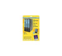 Avery Zweckform L4763 - Bleu - 38 x 192 mm 140 étiquette(s) (20 feuille(s) x 7 étiquettes pour dossiers
