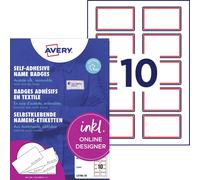 Avery Zweckform L4786-20 Porte-badge Kennzeichnungsetiketten (l x H) 85 mm x 50 mm 200 pc(s)