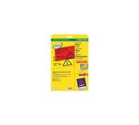 Avery Zweckform L6006 - Adhésif amovible - jaune fluo - A4 (210 x 297 mm) 25 étiquette(s) (25 feuille(s) x 1) étiquettes