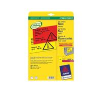 Avery Zweckform L6006 - Adhésif amovible - jaune fluo - A4 (210 x 297 mm) 25 étiquette(s) (25 feuille(s) x 1 étiquettes