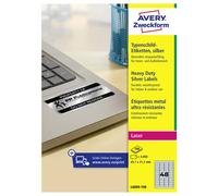 Avery-Zweckform L6009-100 Etiquette plaques signalétiques 45.7 x 21.2 mm film