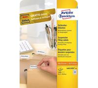 Avery Zweckform L6021REV-25 Folder Labels for Label Holders on Suspension Files