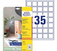 Avery Dennison L7120-25 Étiquettes pour codes QR 35 x 35 mm 25 feuilles (Import Allemagne)