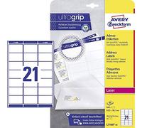 Avery Zweckform L7160-40 Etiquettes adresse pour enveloppes C6 63,5 x 38,1 mm 40 feuilles (Import Allemagne)
