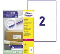 Avery Zweckform® L7168-100 L7168-100 Étiquettes d'expédition - 199,6x143 mm, 200 pièces, blanc