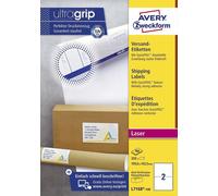 Avery Zweckform® L7168-100 L7168-100 Étiquettes d'expédition - 199,6x143 mm, 200 pièces, blanc