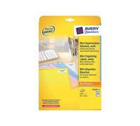 Avery Zweckform Lot de 4725 mini étiquettes 25,4 x 10 mm (Blanc) (Import Allemagne)