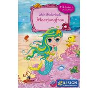 AVERY Zweckform Livre de jeu d'autocollants DIN A5 Sirène 112 autocollants + coloriages