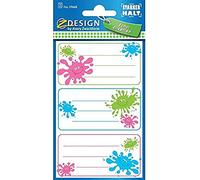 Avery Zweckform livre étiquette papier 76 x 120 mm 2BG Motif IDEENREICH Klecks