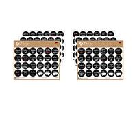 AVERY Zweckform Lot de 144 autocollants à épices (étiquettes rondes à épices, inscriptibles, imperméables)