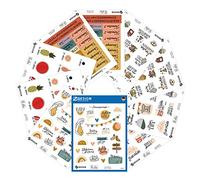 AVERY Zweckform Lot de 156 autocollants de grossesse et de bébé (dictons, éléments de décoration et événements pour journal de grossesse, bullet journal, album photo, Hello Baby, fête prénatale