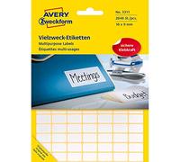 Multi-Purpose Labels 3311 - Blanc - 9 x 16 mm 2646 étiquette(s) étiquettes multi-emploi
