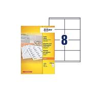 AVERY ZWECKFORM Lot de 3 Boîtes de 800 étiquettes copieur 105X70 blanc DP080-100