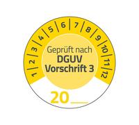 AVERY Zweckform Lot de 80 plaques de test testées selon la législation DGUV 3 20