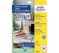 AVERY Zweckform LR3666-10 Recycling Labels (650 Address Labels, 38 x 21.2 mm on