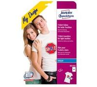 Avery Transferts T-shirt MD1002 pour textiles clairs DIN A4 10 feuilles