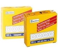 Avery Zweckform 3508 anello di supporto (diametro di 13 mm) 500 Stück transparent, 500 Pezzi
