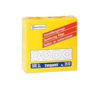 Avery Zweckform 3508 anello di supporto (diametro di 13 mm) 500 Stück transparent, 500 Pezzi