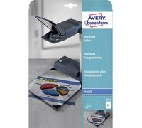 Avery Zweckform Overhead-Inkjet 2503 Transparent pour rétroprojecteur A4 imprimante à jet dencre transparent 10 pc(s)