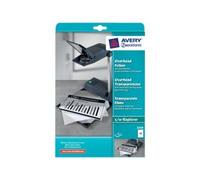 Avery Zweckform Overhead - Transparents doublé papier - 100 microns transparent - A4 (210 x 297 mm) 10 feuille(s)