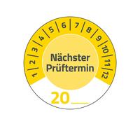 AVERY Zweckform Pack of 80 Test Badges, Next Test Date 20xx (with Year to Enter