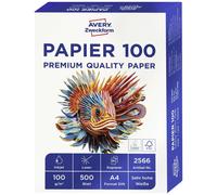 Avery-Zweckform PAPIER 100 Premium Quality Paper 2566 Papier de photocopieur