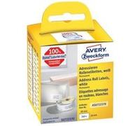 Avery Rouleau d'étiquettes AS0722370 82 x 28 mm blanc adhésif permanent 260 pièces