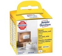 Avery Zweckform - Papier - adhésif permanent - blanc - 54 x 101 mm 220 étiquette(s) (1 rouleau(x) x 220) étiquettes G