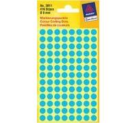 Avery Zweckform Pastilles Adh¿Sives, Diametre 18mm, Blanches