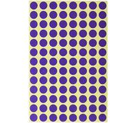 Avery Zweckform Pastilles autocollantes Ø 8 mm Violet