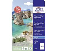 Avery Zweckform Premium C2560 Papier photo 13 x 18 cm 250 g/m² 50 feuille(s) ultra-brillant
