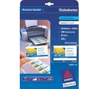 Avery Zweckform Quick & Clean Cartes De Visite, Satin¿Es