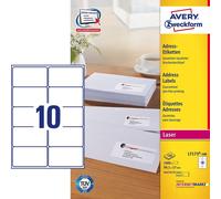 AVERY Zweckform QuickPEEL Étiquettes d'adresse 99,1 x 57,0 mm blanc 1.000 étiquettes