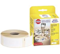 Avery-Zweckform Rouleau d'étiquettes 19 x 64 mm film blanc 450 pc(s) fixation permanente A1933085 Etiquette universelles