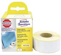 AVERY - Pack de 1 rouleau de 220 étiquettes autocollantes, Format 50 x 12 mm, Idéales pour identifier des dossiers suspendus, Adhésif permanent, (AS0722460)