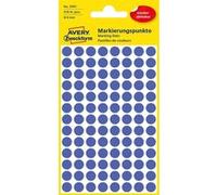 Avery Étiquettes Marqueur point 8 mm bleu repositionnables 416 st