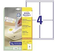 AVERY/Zweckform Stick+Lift étiquettes, 99,1x139mm, blanches