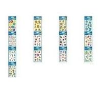 Avery Autocollants Design‑Z 54171 G – Tournesols & coccinelles pailletés 76 x 120 mm, 2 feuilles