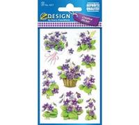 Avery Autocollant décoratif ZDesign 'violettes' 4400 Papier