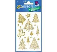 Avery Dennison Zweckform 52273 Planche de 30 stickers arbre de Noël