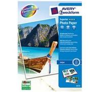 Avery Papier photo Superior 2572-50 A4 200 g/m² 50 feuilles ultra-brillant BIG PACK