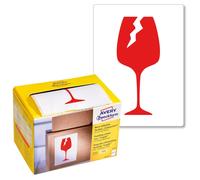 AVERY Zweckform Symbol-Hinweis-Etikettenrolle, neonrot